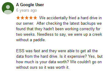 A Google user 10 review