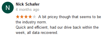 Nick Schafer review