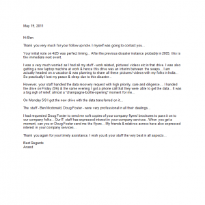 Anand Bhaskaran testimonial