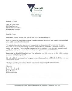 Emerald Consulting testimonial