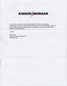 Kinder Morgan testimonial