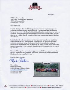 Shiloh Christian Children's Ranch testimonial