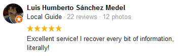 Luis Humberto Sánchez Medel review