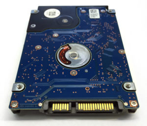 HGST laptop disk underside SATA jack