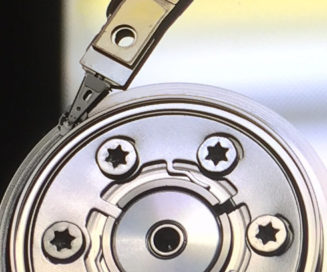 the inside of a hard drive